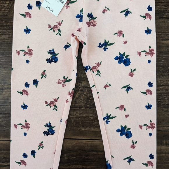 NWT Epic Threads Pink Floral Leggings - Picture 1 of 9
